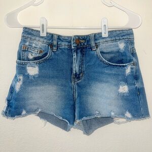 Zara Trafaluc Denim Collection Jean Shorts